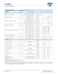 SI3588DV-T1-GE3 Datasheet Page 2
