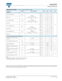 SI4276DY-T1-GE3 Datasheet Page 3