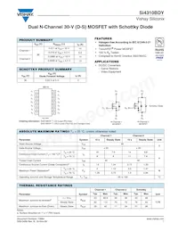SI4310BDY-T1-E3 Datasheet Cover