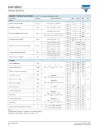 SI4310BDY-T1-E3 Datasheet Page 2