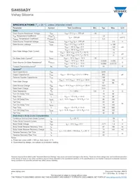 SI4459ADY-T1-GE3 Datasheet Page 2
