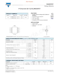SI4497DY-T1-GE3 Datasheet Cover