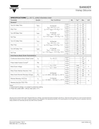 SI4563DY-T1-GE3 Datasheet Page 3