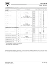 SI4565ADY-T1-GE3 Datasheet Page 3