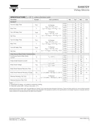 SI4567DY-T1-GE3 Datasheet Page 3