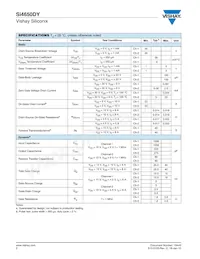 SI4650DY-T1-E3 Datasheet Page 2