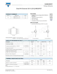 SI4804BDY-T1-GE3 Datasheet Cover