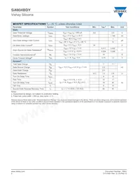 SI4804BDY-T1-GE3 Datasheet Page 2