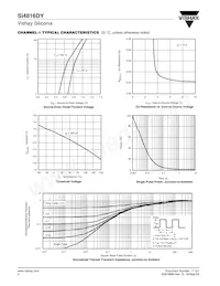 SI4816DY-T1-E3 Datasheet Page 4