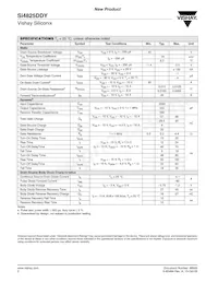 SI4825DDY-T1-GE3 Datasheet Page 2