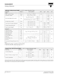 SI4834BDY-T1-GE3 Datasheet Page 2