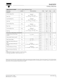 SI4972DY-T1-GE3 Datasheet Page 3