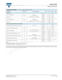 SI5511DC-T1-GE3 Datasheet Page 3