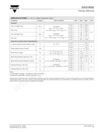 SI5519DU-T1-GE3 Datasheet Page 3