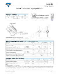 SI5904DC-T1-GE3 Datasheet Cover