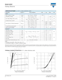 SI5915DC-T1-GE3 Datasheet Page 2