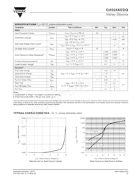SI6924AEDQ-T1-GE3 Datasheet Page 3