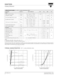 SI6973DQ-T1-GE3 Datasheet Page 2