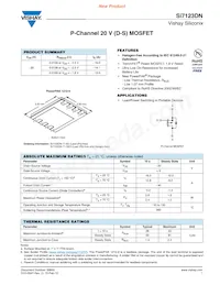 SI7123DN-T1-GE3 Datasheet Cover