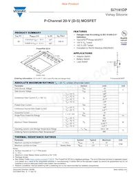 SI7141DP-T1-GE3 Datasheet Cover