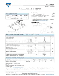 SI7149ADP-T1-GE3 Datasheet Cover