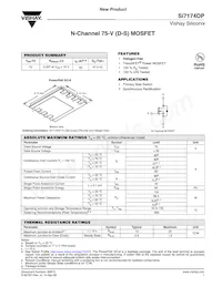 SI7174DP-T1-GE3 Datasheet Cover