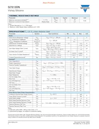 SI7613DN-T1-GE3 Datasheet Page 2