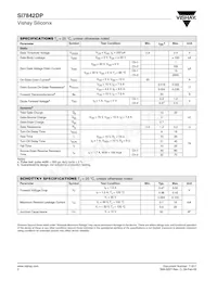SI7842DP-T1-GE3 Datasheet Page 2