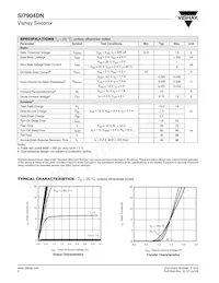 SI7904DN-T1-GE3 Datasheet Page 2