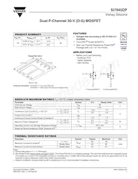 SI7945DP-T1-GE3 Datasheet Cover