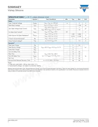 SI9945AEY-T1 Datasheet Page 2