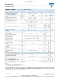 SIA429DJT-T1-GE3 Datasheet Page 2