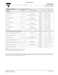 SIA513DJ-T1-GE3 Datasheet Page 3