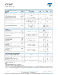 SIR870ADP-T1-GE3 Datasheet Page 2