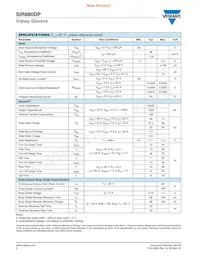 SIR880DP-T1-GE3 Datasheet Pagina 2