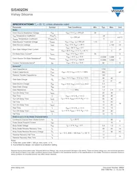 SIS402DN-T1-GE3 Datasheet Page 2