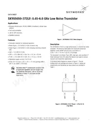 SKY65050-372LF Datasheet Cover