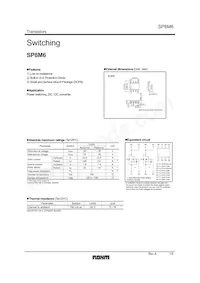 SP8M6FU6TB Datasheet Cover