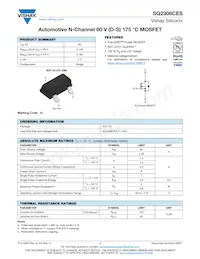 SQ2308CES-T1_GE3 Datasheet Cover