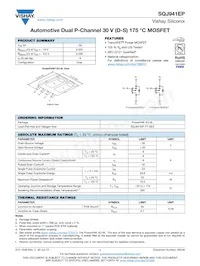 SQJ941EP-T1-GE3 Datasheet Cover