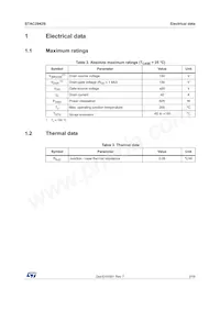 STAC2942B Datasheet Page 3