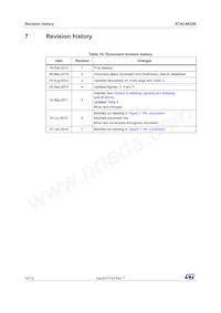 STAC4932B Datasheet Pagina 12