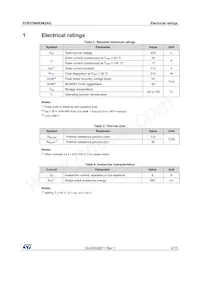 STB37N60DM2AG Datasheet Page 3