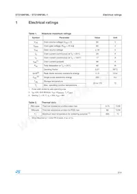 STD16NF06LT4 Datasheet Page 3