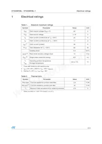STD20NF06LT4 Datasheet Page 3