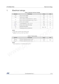 STD30N6LF6AG Datasheet Page 3