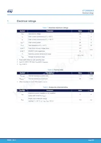 STD8N80K5 Datasheet Page 2
