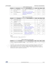 STF7N105K5 Datasheet Page 5