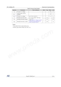 STL140N4LLF5數據表 頁面 5