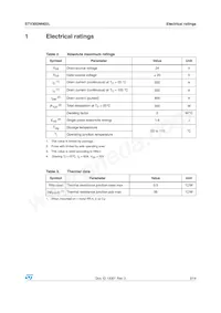 STV300NH02L Datasheet Page 3